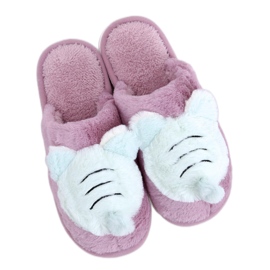 PA1 Pantuflas Mujer Morado Perla violeta multicolor