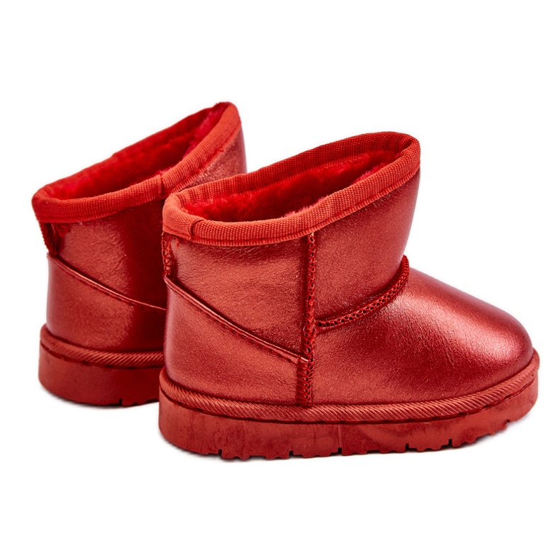 Botas de nieve para niños con aislamiento Red Scooby rojo