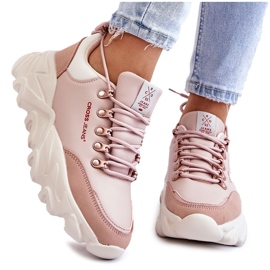 Zapatillas Mujer Plataforma Cross Jeans KK2R4072C Nude rosa