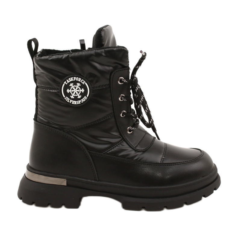 Botas de nieve para niños Miss Evento 22DZ23-5258 Negro