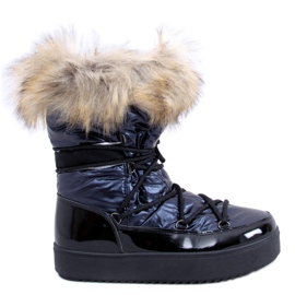 Botas de nieve de mujer Amerie Blue negro Botas de nieve de mujer Amerie Blue negro