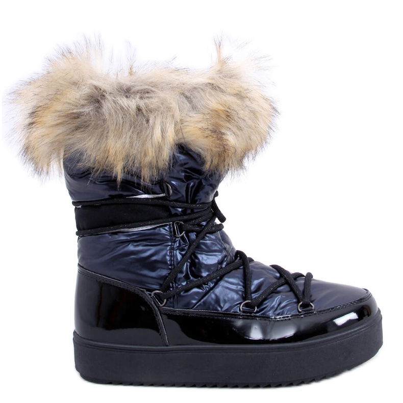 Botas de nieve de mujer Amerie Blue negro