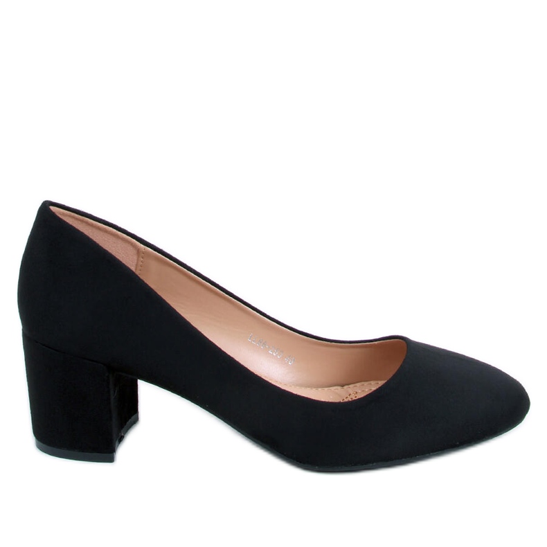 PA1 Zapatos de tacón bajo de Louise Black negro