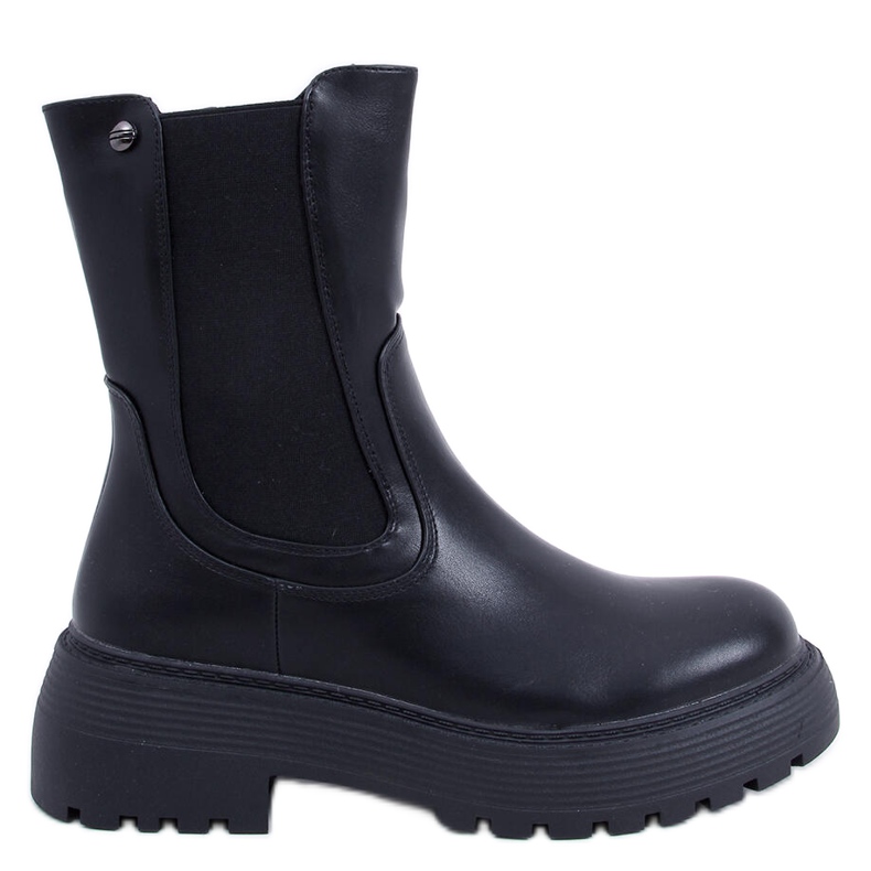 PA1 Botines Chelsea altos negros Shaw