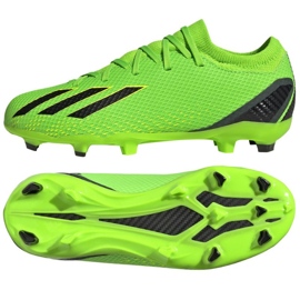 Adidas X Speedportal.3 Fg Jr GW8460 zapatos de fútbol verde verde