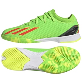 Adidas X Speedportal.3 In Jr GW8468 zapatos de fútbol verde verde