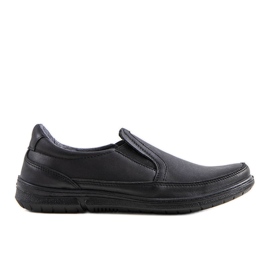 BM Slip-on de hombre en color negro de Lazar