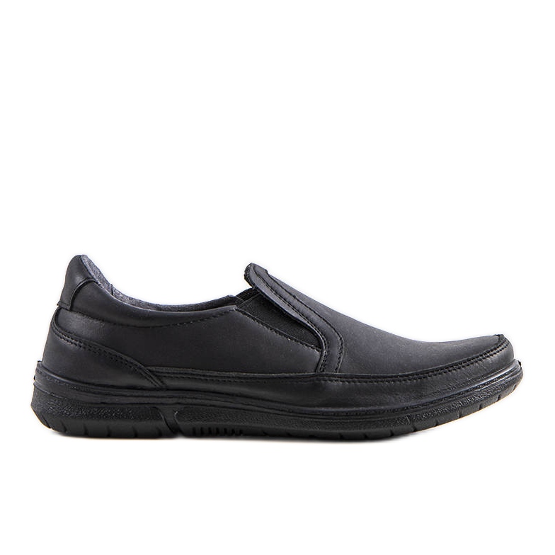 BM Slip-on de hombre en color negro de Lazar