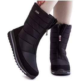 Botas de nieve ligeras y aisladas para mujer Progress PROGJ-22-129 Negro