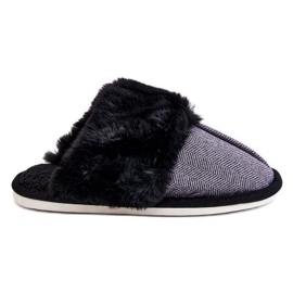 BM Pantuflas Calientas Hombre Negras Marcus negro gris