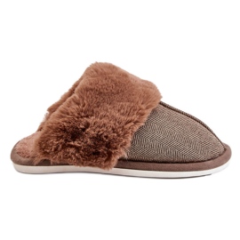 Pantuflas Calientes Hombre Marrón Marcus