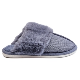 Pantuflas Con Aislamiento De Hombre Azul Marino Marcus