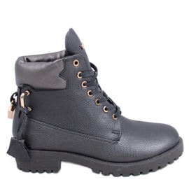 BM botas con candado Glenn D.GREY gris BM botas con candado Glenn D.GREY gris
