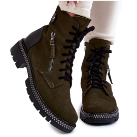 Botas Aislantes Ante Laura Messi 2508 Verde