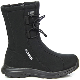 Botas de nieve impermeables para mujer DK negro