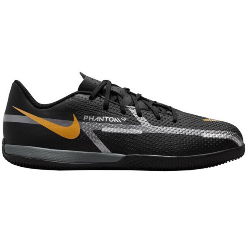 Nike Phantom GT2 Academy Ic Jr DC0816-007 zapatos de fútbol negro negro Nike Phantom GT2 Academy Ic Jr DC0816-007 zapatos de fútbol negro negro