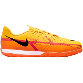 Nike Phantom GT2 Academy Ic Jr DC0816-808 zapatos de fútbol naranja naranjas y rojos