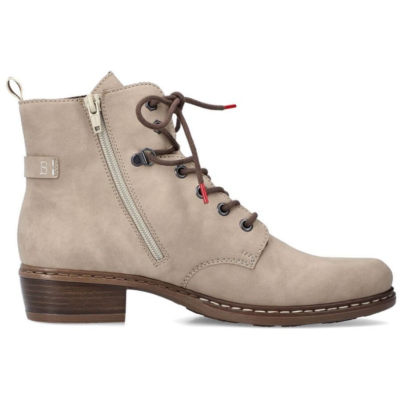 Cómodas botas aislantes Rieker W RKR574 beige