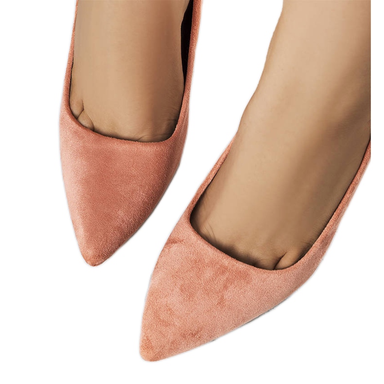 BM Zapatos de tacón rosa de Emma rosado