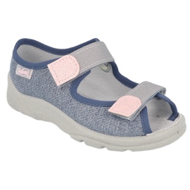 Zapatos befado niño 969Y167 rosa gris