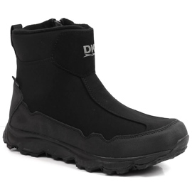 Botas de nieve impermeables para niños con aislamiento trekking negro DK 2462