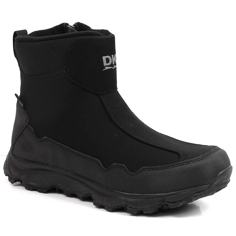 Botas de nieve impermeables para niños con aislamiento trekking negro DK 2462