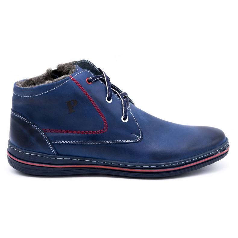 Polbut 339 botas de invierno hombre azul marino