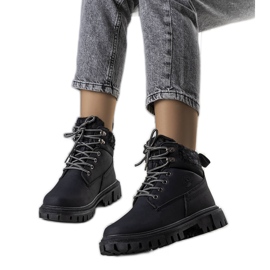 Botas de montaña negras de mujer Didians negro