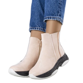 PA1 Botas con aislamiento beige de Roussy