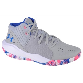 Zapatillas de baloncesto Under Armour Jet 21 M 3024260-109 gris tonos de gris