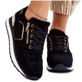 PG1 Zapatillas con plataforma de ante negro Riverside