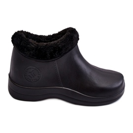 PM2 Botas de Lluvia Cálidas Slip-On Mujer Negras Izera negro