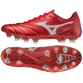 Botas de fútbol Mizuno Morelia Neo Iii ß Elite Mix M P1GC229160 rojo naranjas y rojos