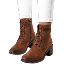 Botines marrones Sanlow marrón Botines marrones Sanlow marrón