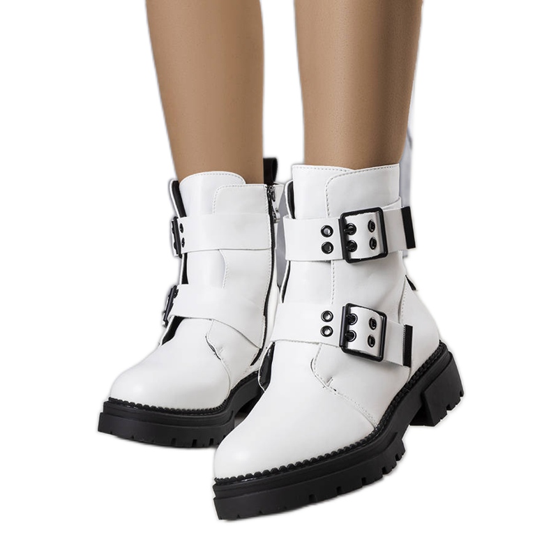 Botas blancas con aislamiento Cantin blanco