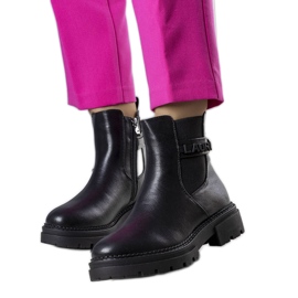 Botas negras con aislamiento de Sanso negro