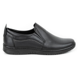 Olivier Zapatos hombre piel 727MP negro