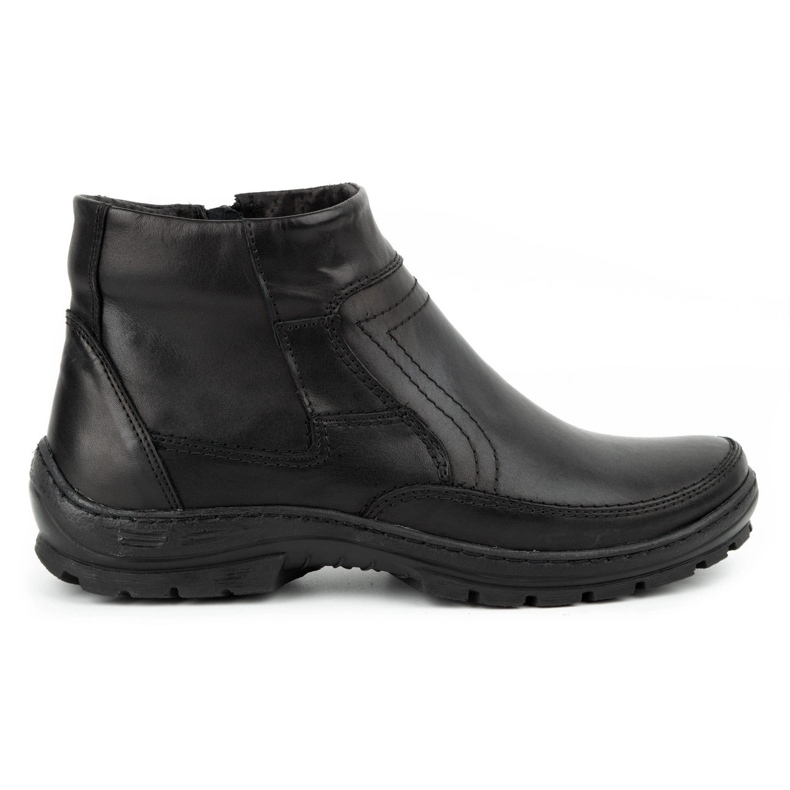 Olivier Botas invierno hombre piel 354MP negro