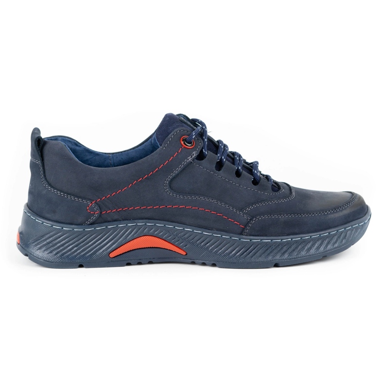 KOMODO Sport 922K Zapatos hombre piel azul marino