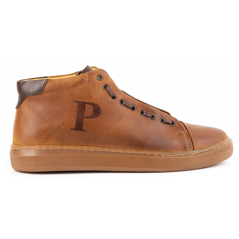 Polbut Zapatos hombre piel 2110sw camel marrón