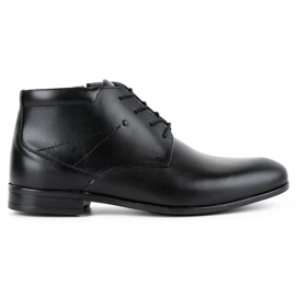 Olivier Zapatos de vestir hombre piel insulado 802MA negro