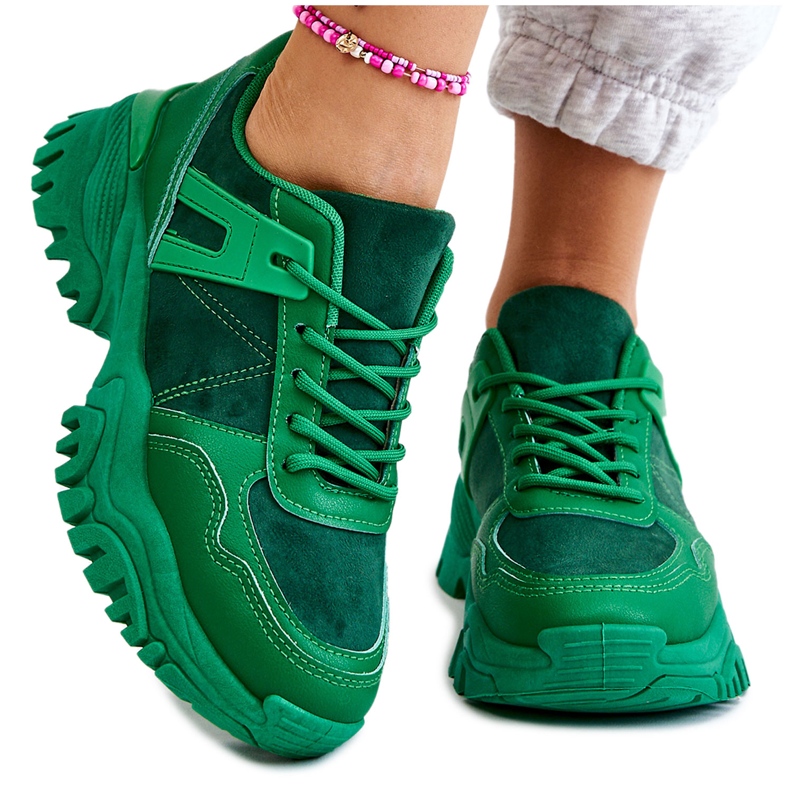 PG1 Zapatos deportivos de moda Zapatillas de deporte Verde Frezio