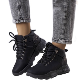 Botas negras con aislamiento para mujer de Adleri negro