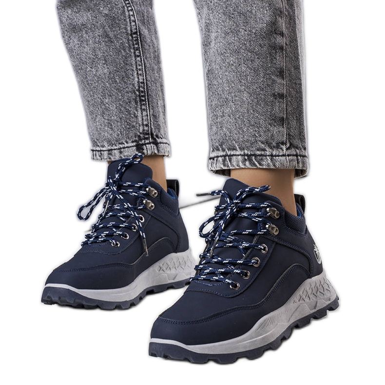 Botas de montaña con aislamiento azul marino para mujer de Durani