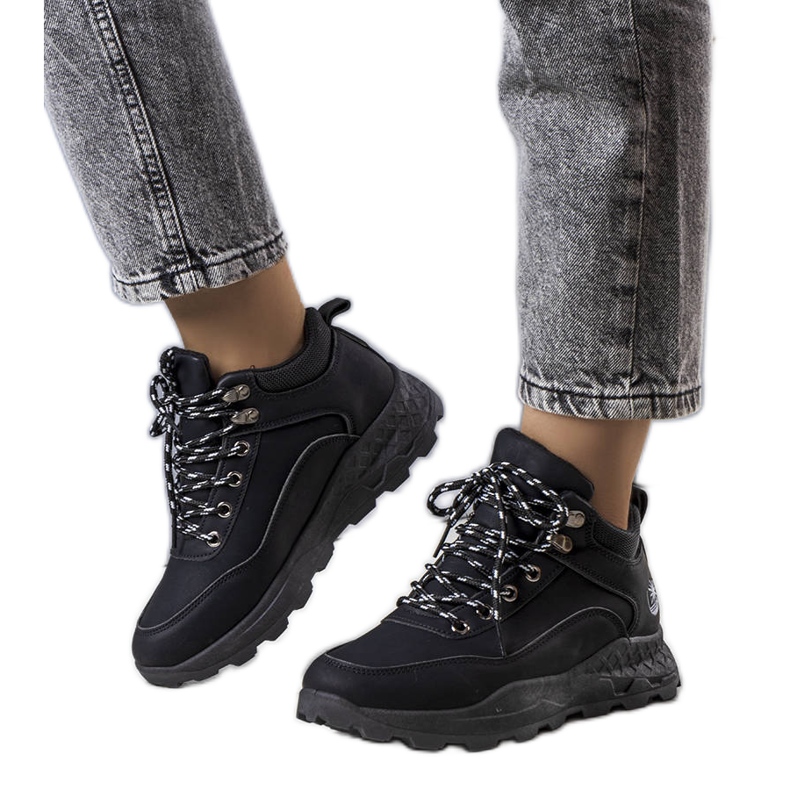 Botas negras con aislamiento para mujer de Durani negro