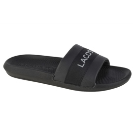 Pantuflas Lacoste Croco Slide 0721 1 M 741CMA000702H negro