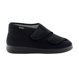 Dr.orto Befado 986M003 zapatillas para hombres en pies sensibles negros