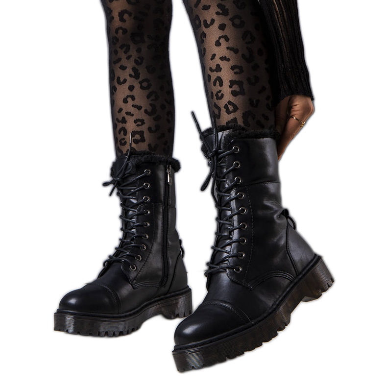 Botas negras con aislamiento de Marien. negro