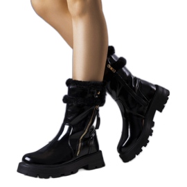 Botas negras con aislamiento de Lensil negro