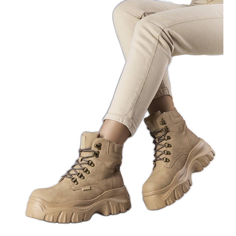 Botas Big Star beige KK274366